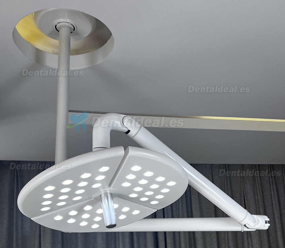 KWS KD-2036D-4 L&aacute;mpara Dental LED de Techo 80W sin Sombras Quir&uacute;rgica